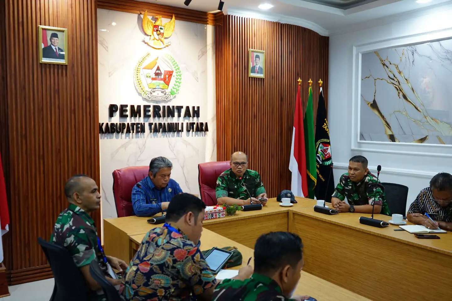 Pemkab Taput dan Seskoad Perkuat Kolaborasi Penanganan Bencana