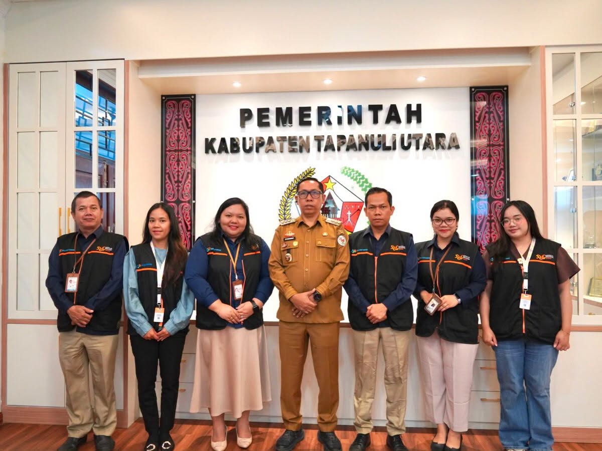 BPS Taput Data Ekonomi Bupati Jonius untuk Sensus Ekonomi 2026