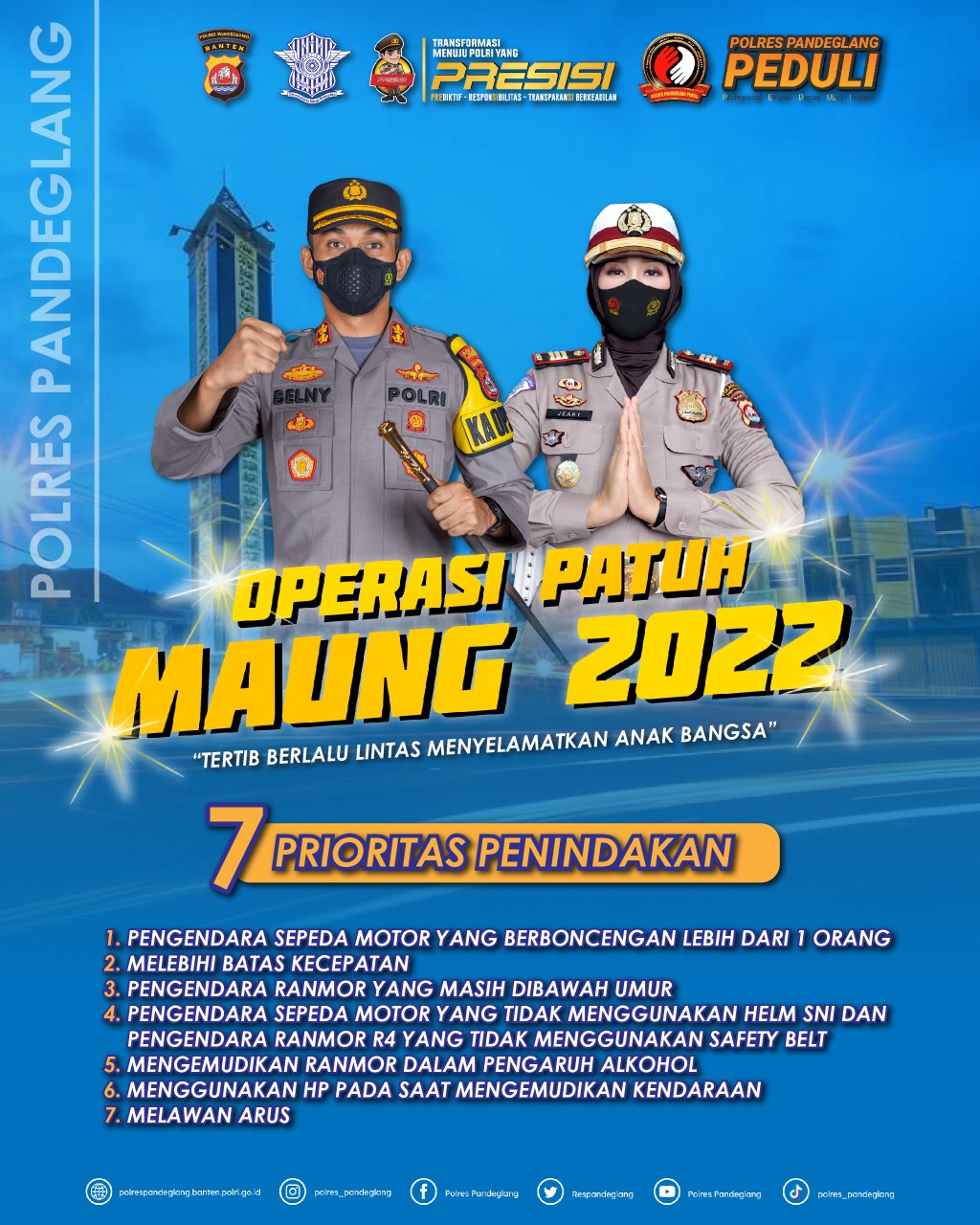 Catat Tanggalnya Operasi Patuh Maung Akan Segera Digelar Dan