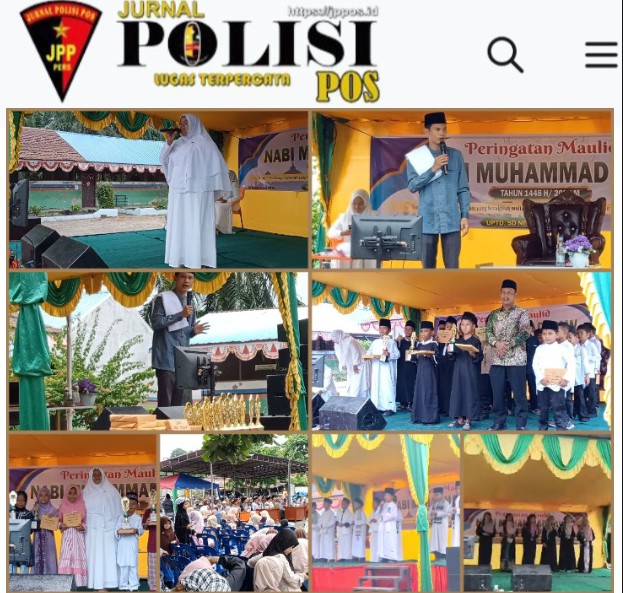 SDN 04 ASAM JAWA KEC.TORGAMBA MEMPERINGATI MAULID NABI MUHAMMAD SAW.