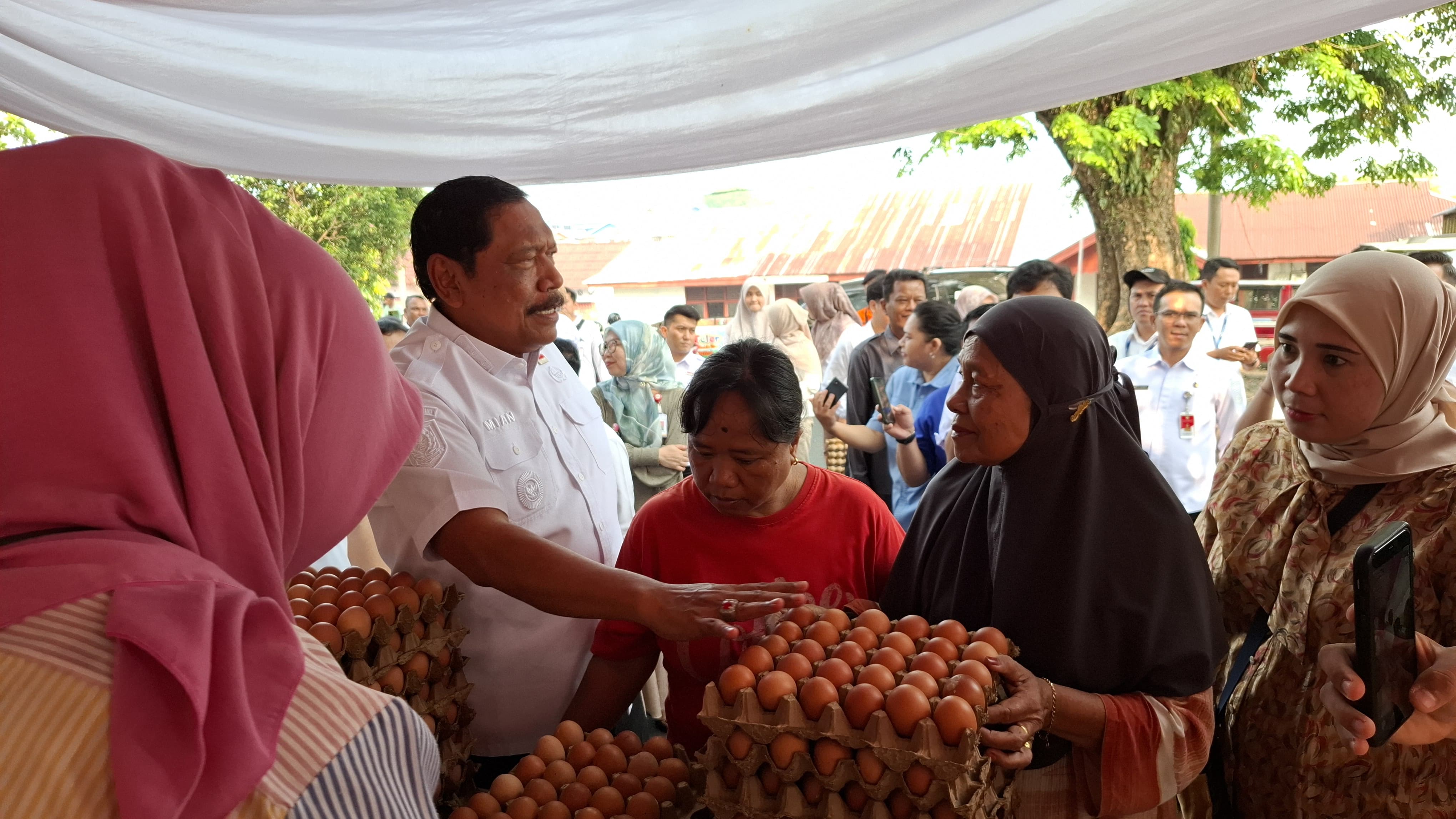 Gerakan Pangan Murah HUT ke-64 TVRI, Wagub Mian: Harga Stabil, Beban Masyarakat Ringan