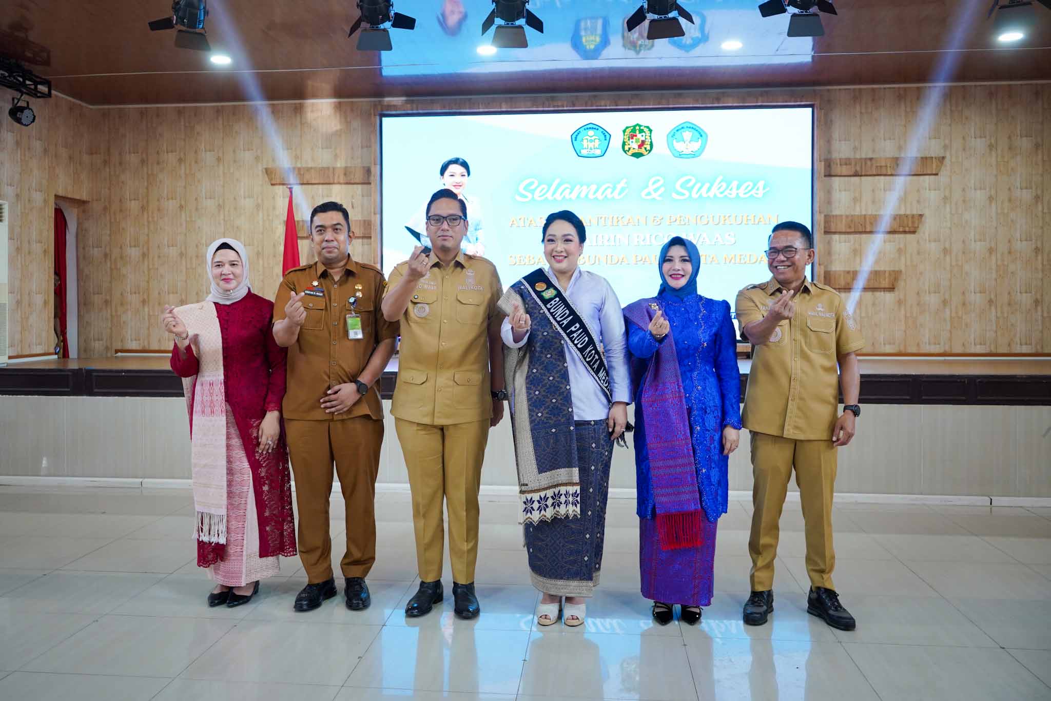 Lantik Bunda PAUD, Rico Waas Soroti Pendidikan dan Perlindungan Anak