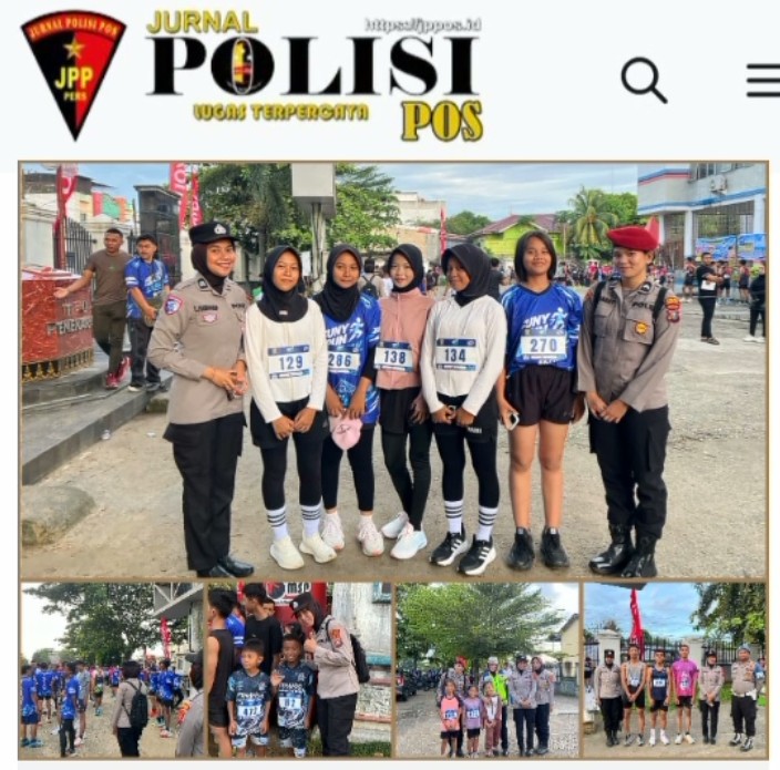 Humanis dan Bersahabat, Polwan Polres Labusel Hadir di Car Free Day SBBK Kotapinang, Pastikan Aktivitas Warga Aman dan Kondusif