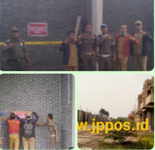 MAFIA (DIDUGA ADA PERMAINAN) ? SEBELUMNYA 48 UNIT DISOROT DIDUGA TANPA PBG, KINI 32 UNIT DISEGEL & TERBIT PBG 16 UNIT, PENGERJAAN BANGUNAN KEMBALI BERJALAN, ADA APA INI ?