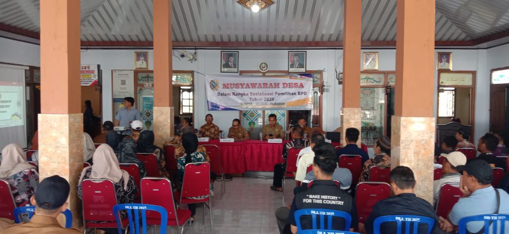 Pemdes Kalibatur Sosialisasikan Pemilihan BPD Periode 2027–2035