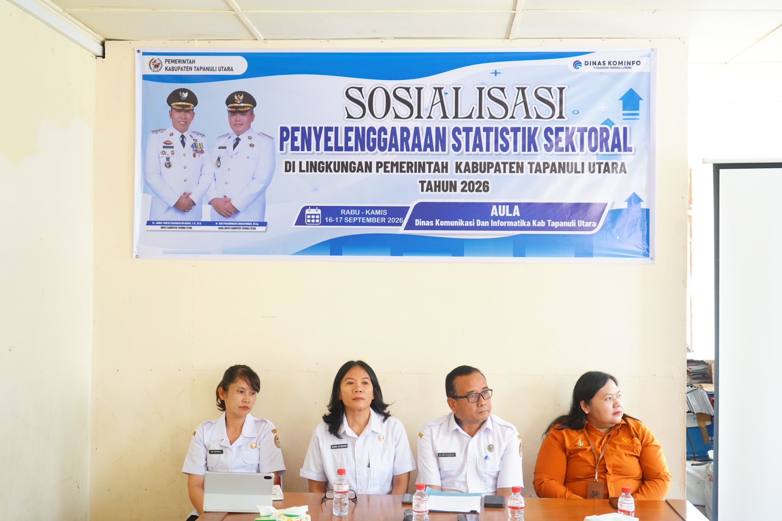 Pemkab Taput Perkuat Statistik Sektoral Perencanaan Berbasis Data