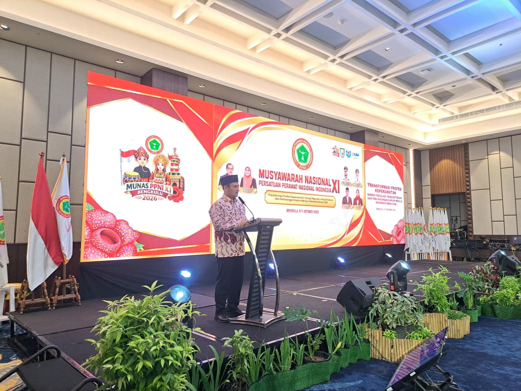 Bengkulu Jadi Tuan Rumah Munas XI PPNI, Ribuan Peserta Diharapkan Dongkrak Ekonomi Daerah