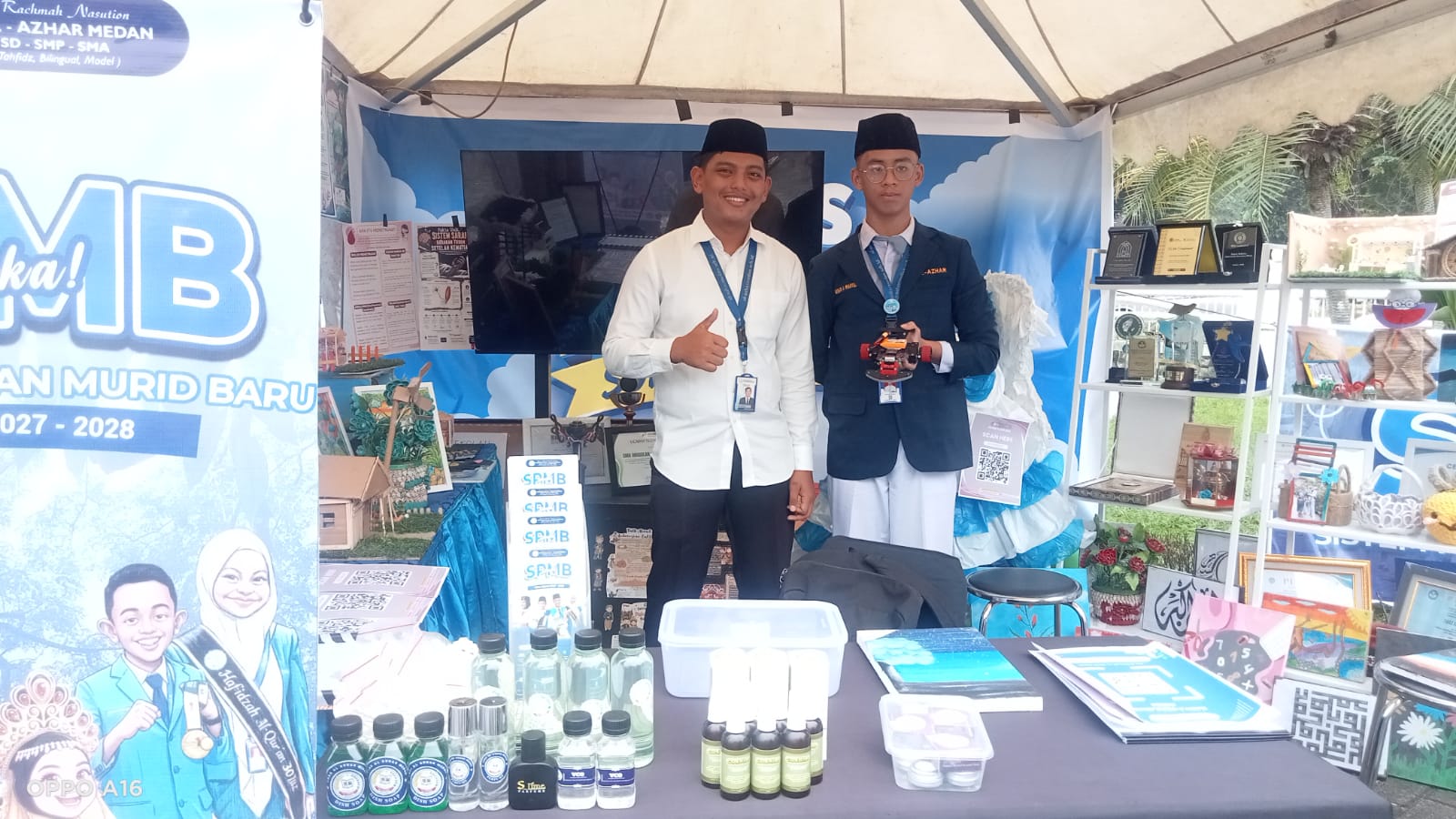 Akbar Wahyudi Siap Bawa Robot Transporter Al Azhar Medan ke Taiwan