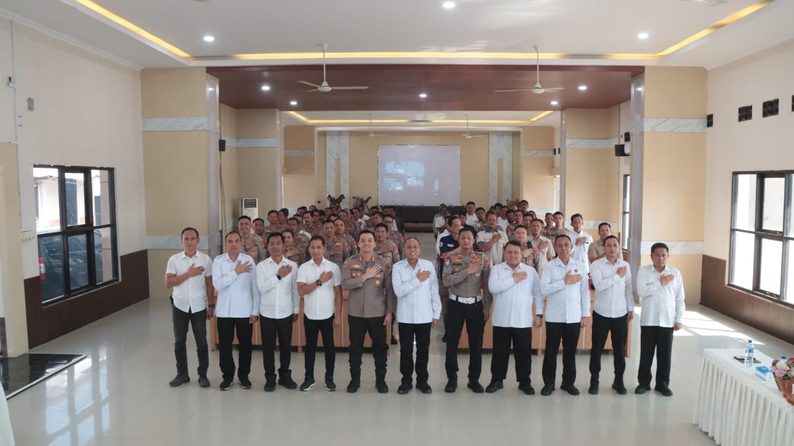 Tingkatkan Kemampuan Personel, Polres Nganjuk Gelar Coaching Clinic dan Supervisi Bidlabfor Polda Jatim