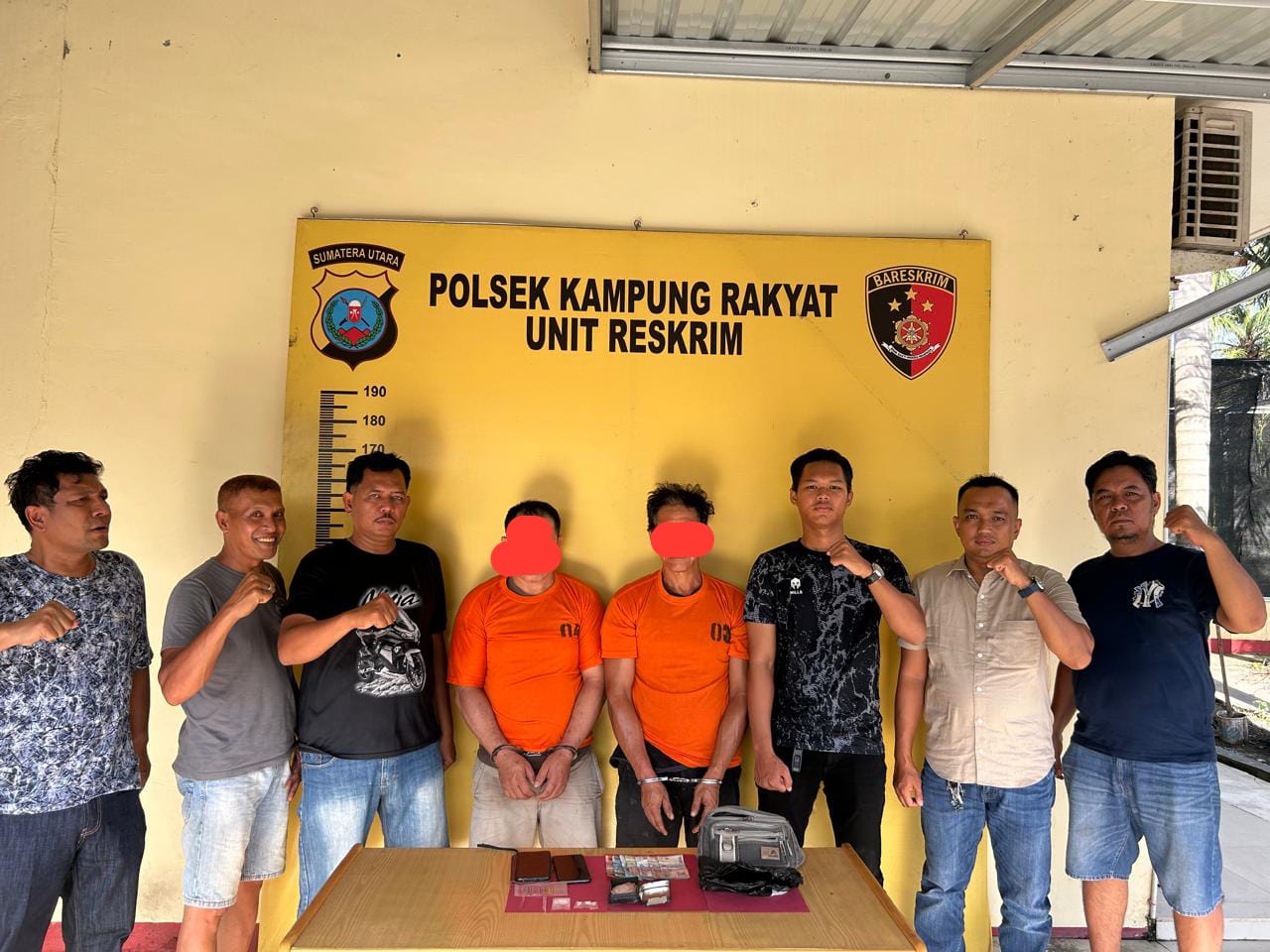 Satres Narkoba Polres Labusel Gagalkan Peredaran 99,34 Gram Sabu di Sungai Kanan, Dua Pengedar Diamankan