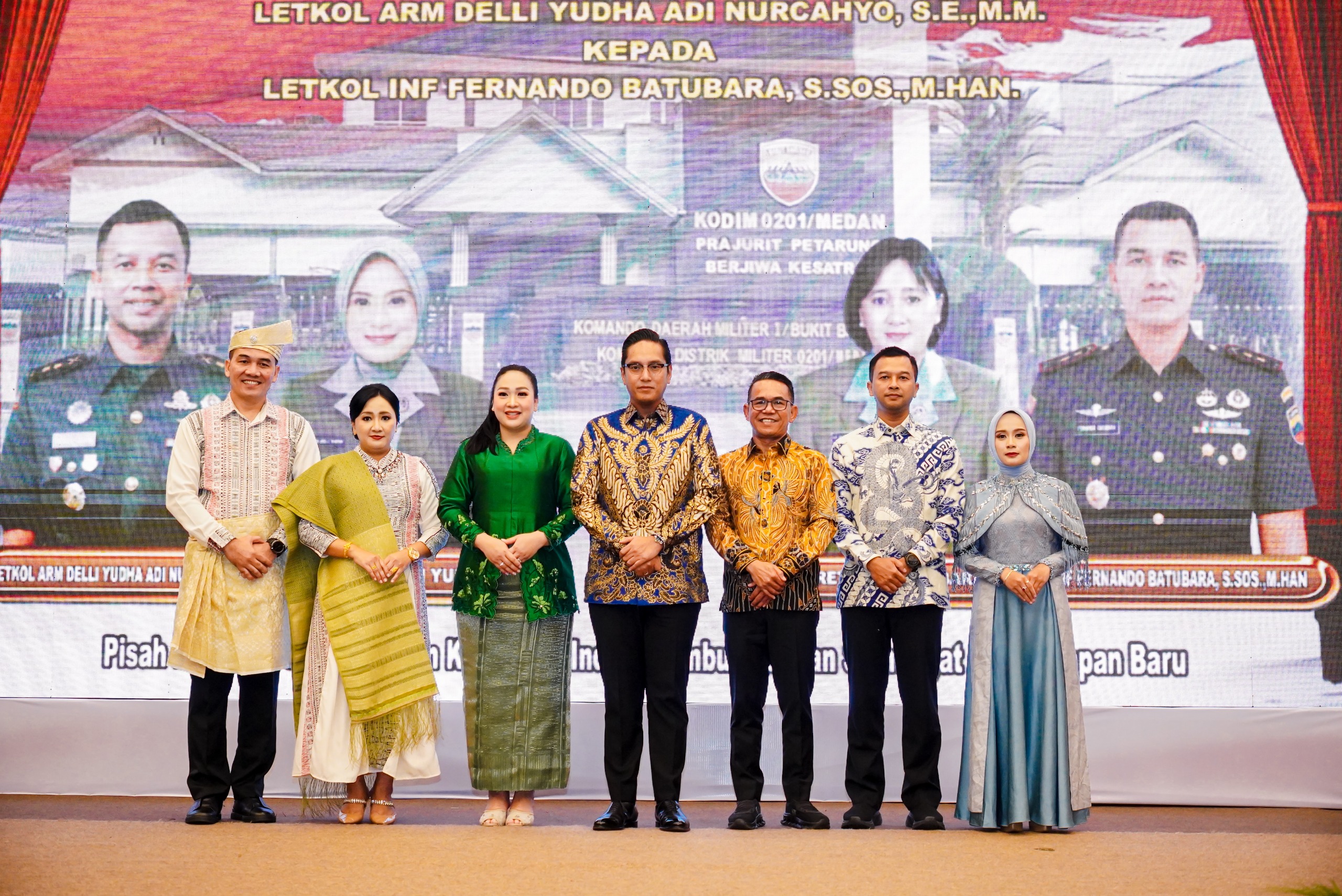Pisah Sambut Dandim 0201/Medan, Rico Waas : Mari Perkuat Sinergi