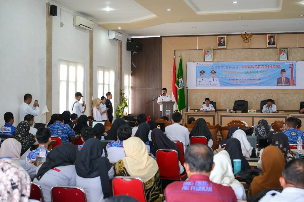 Wakil Bupati Seluma Buka Kegiatan Akselerasi Transparansi Digital Sekolah