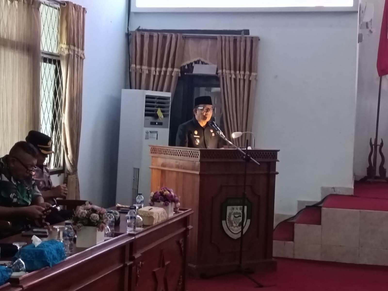 Wabup Gustianto HADIRI Rapat Paripurna Pandangan Umum Fraksi Tentang RAPBD Perubahan T.A 2026
