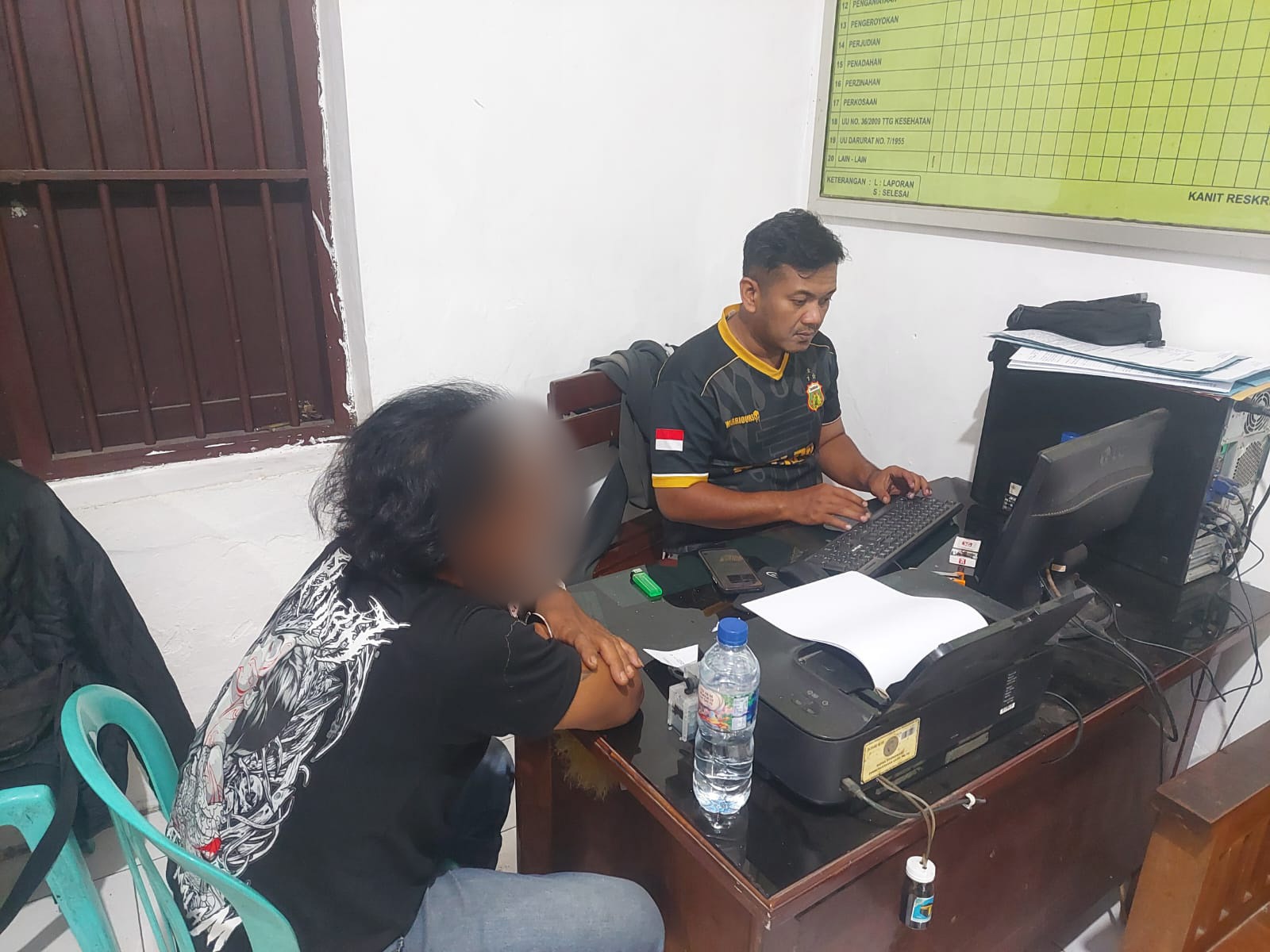 Motor Hilang di Persawahan, Satreskrim Polres Nganjuk Gerak Cepat Bekuk Pelaku