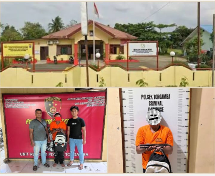 Polsek Torgamba Ringkus Residivis Pencuri di Madina Mart Berbekal Rekaman CCTV