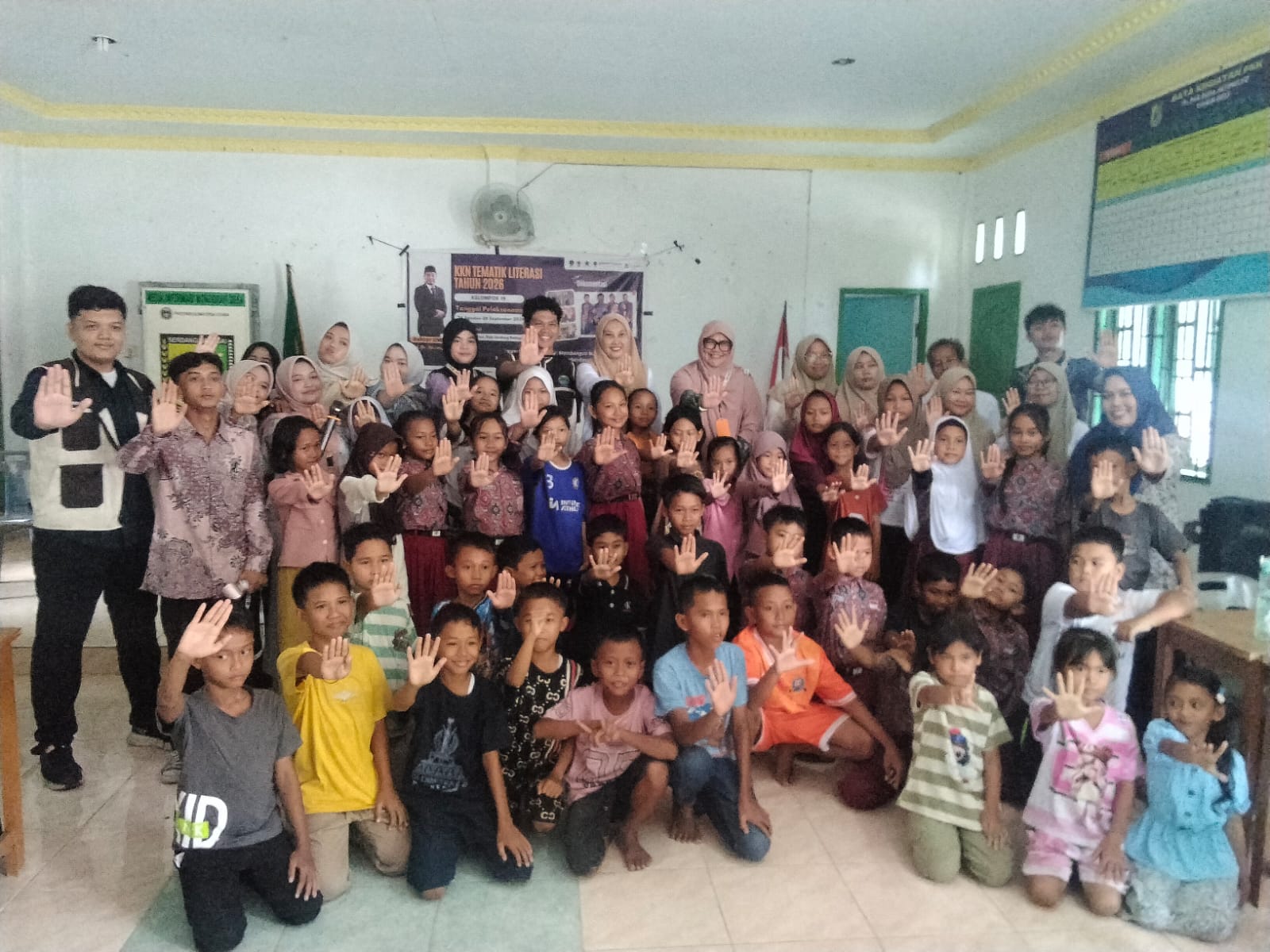 KKN Tematik Literasi Kelompok 19 UMSU Hadirkan Semangat Belajar bagi Anak di Jati Mulyo