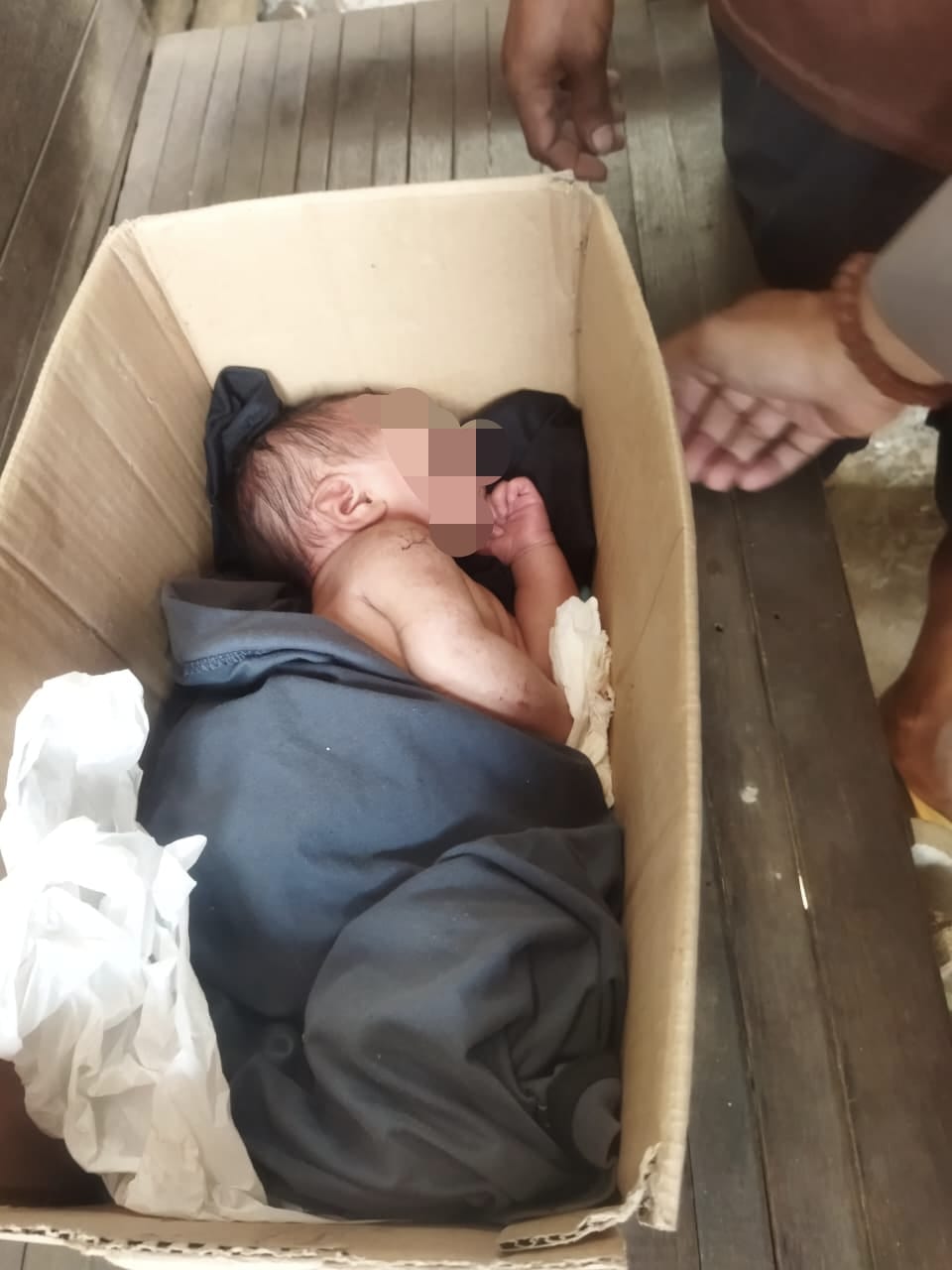 Polresta Pati Selidiki Penemuan Bayi Perempuan di Bengkel Desa Ketanen