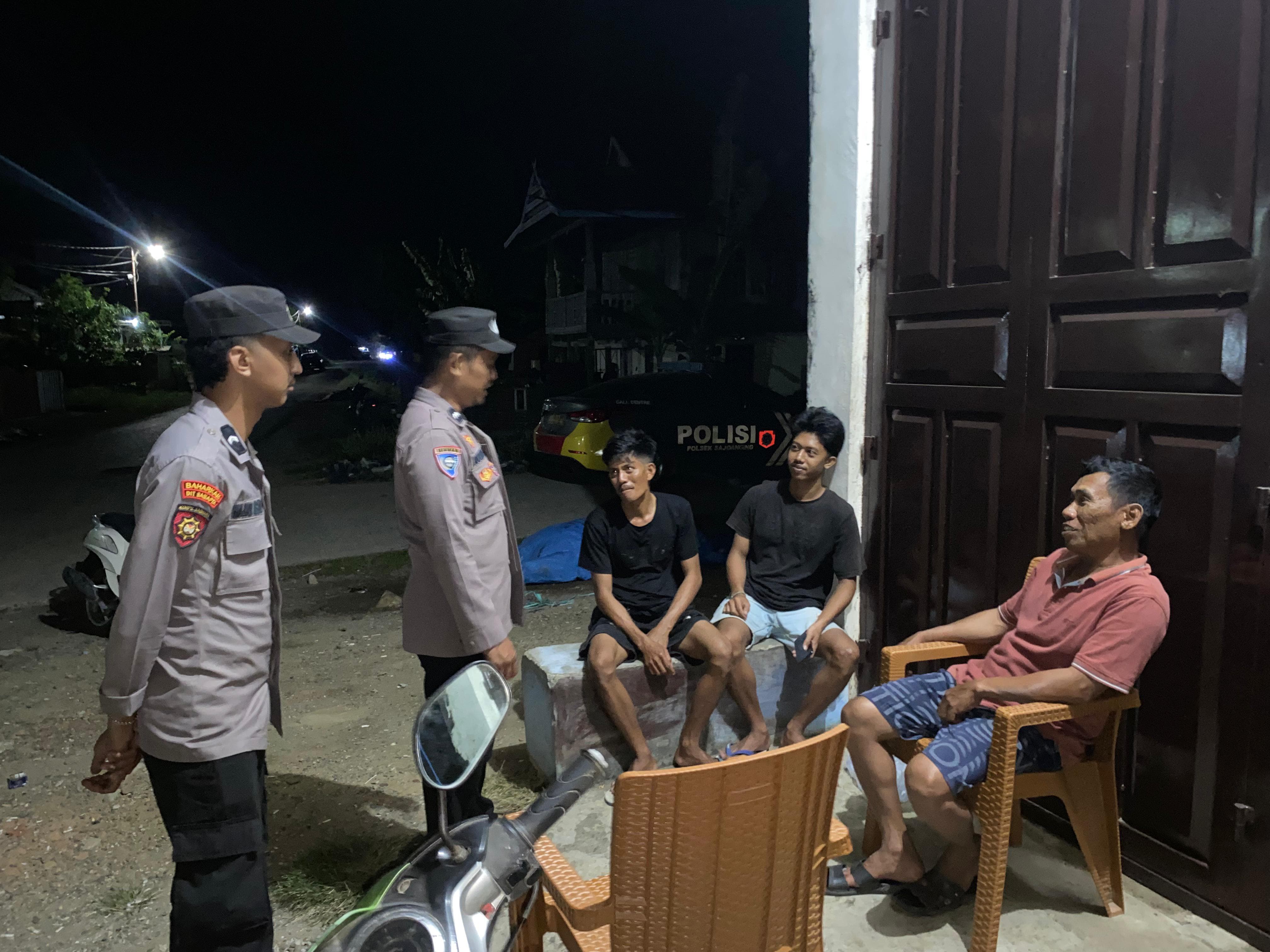 Polsek Sajoanging Intensifkan Patroli KRYD untuk Jaga Keamanan Wilayah