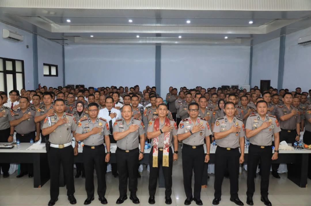 Kapolda Bengkulu Kunjungi Polres Bengkulu Utara, Tekankan Profesionalisme dan Pelayanan Humanis