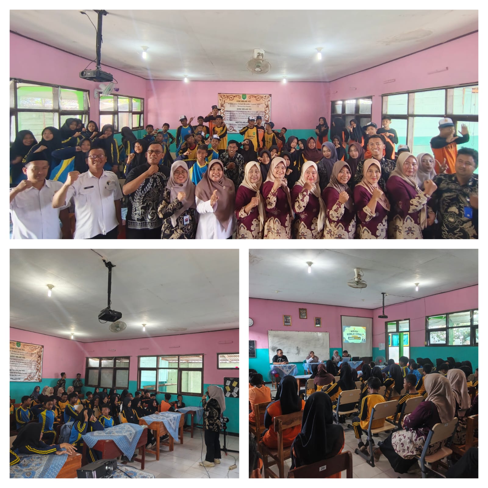 Wujudkan Remaja Cerdas, SMPN Satu Atap Lengkong Sukses Gelar Sosialisasi GenRe Bersama BKKBN Kecamatan Lengkong