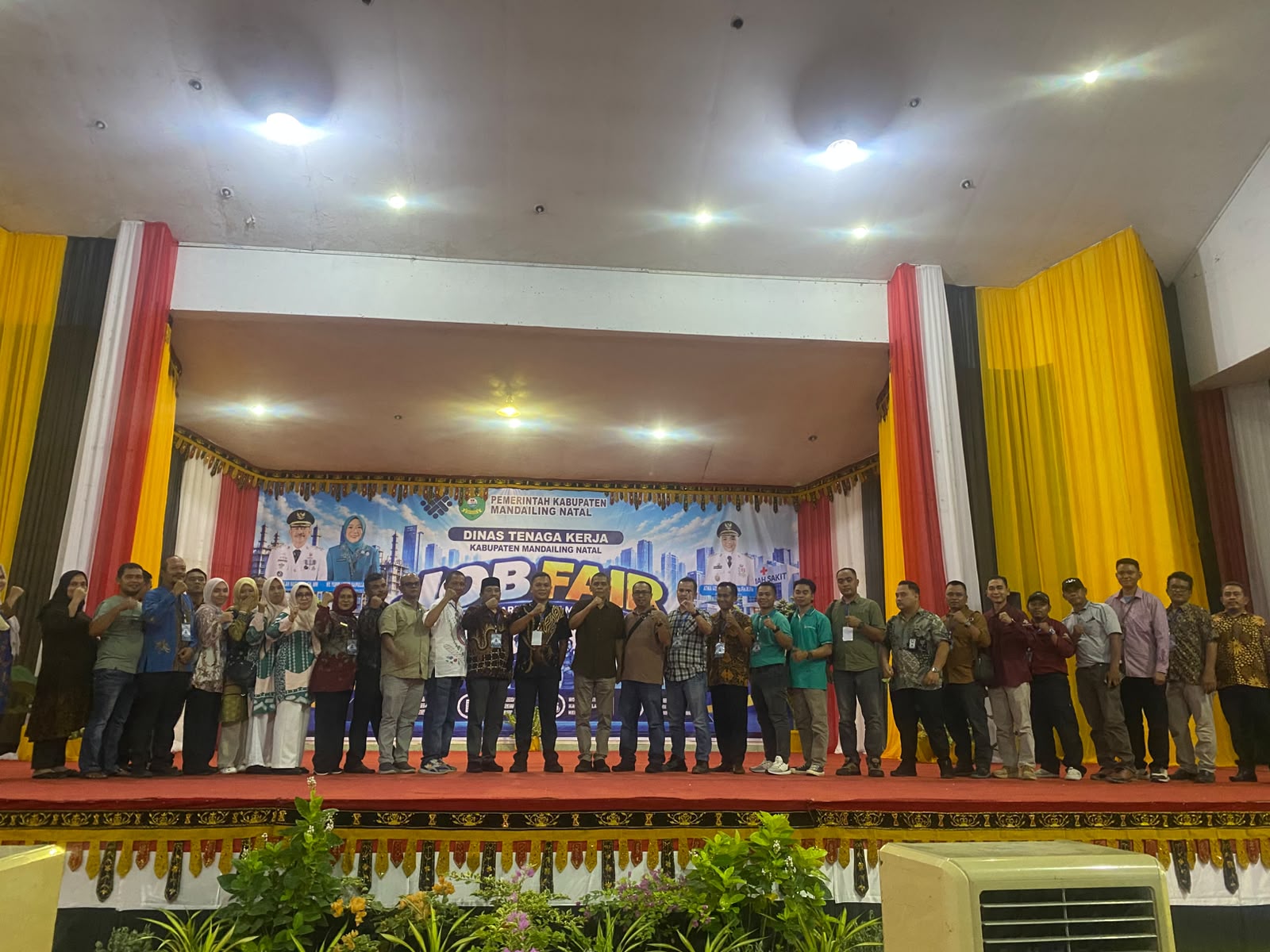 Resmi Ditutup, Job Fair di Mandailing Natal Catat 2.148 Pelamar dalam Dua Hari