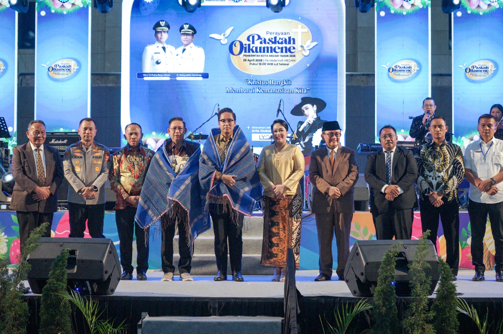 Pemko Medan Gelar Paskah Oikumene, Ribuan Jemaat Hadir