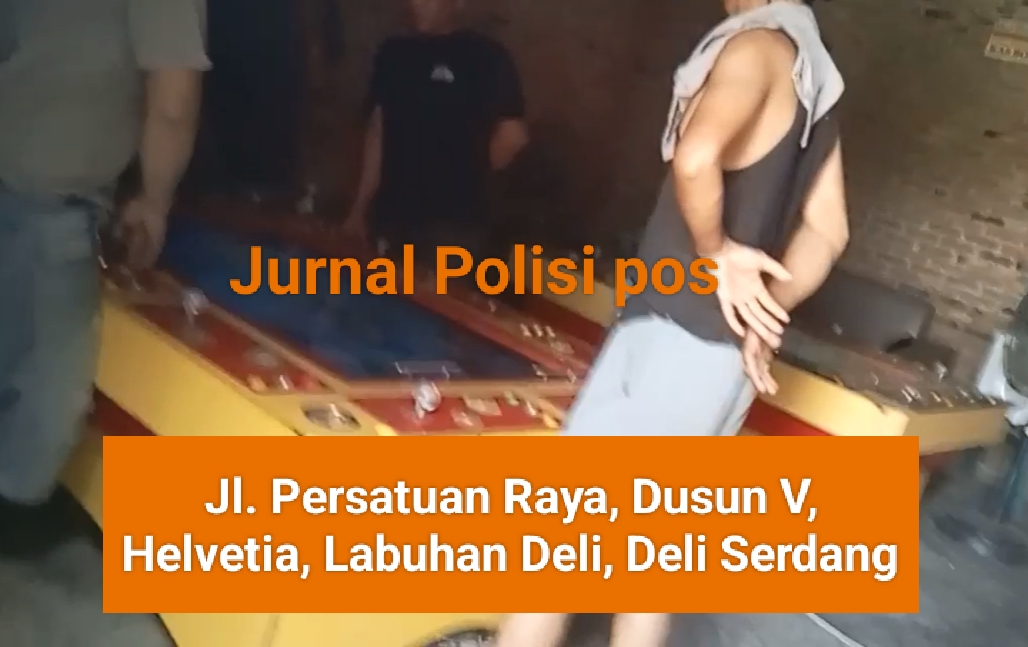 Langgar Pasal 426 KUHP, Judi Mesin Ikan Ikan di Jl. Persatuan, Bebas Beroperasi, Beromset Ratusan Juta Rupiah Perbulan