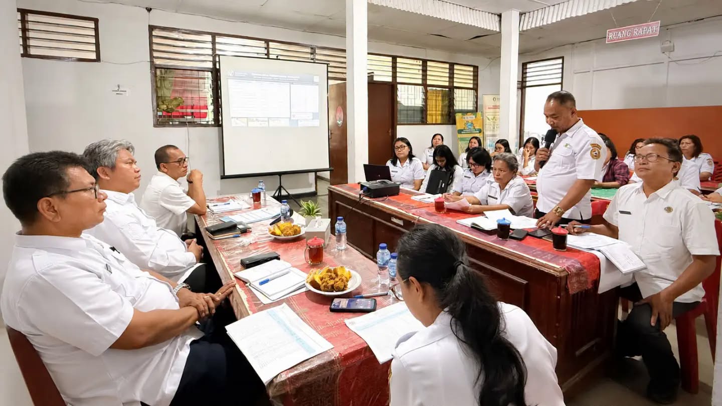 Cegah Penumpukan Anggaran, Wabup Taput Intensifkan Monitoring OPD