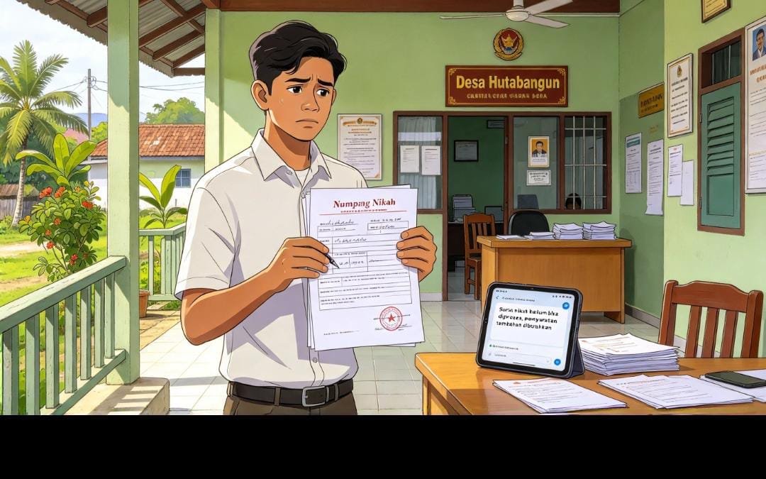 Kades Hutabangun Diduga Hambat Numpang Nikah Warga, KUA Panyabungan Timur: Jangan Campuradukkan Urusan Pribadi dan Masyarakat