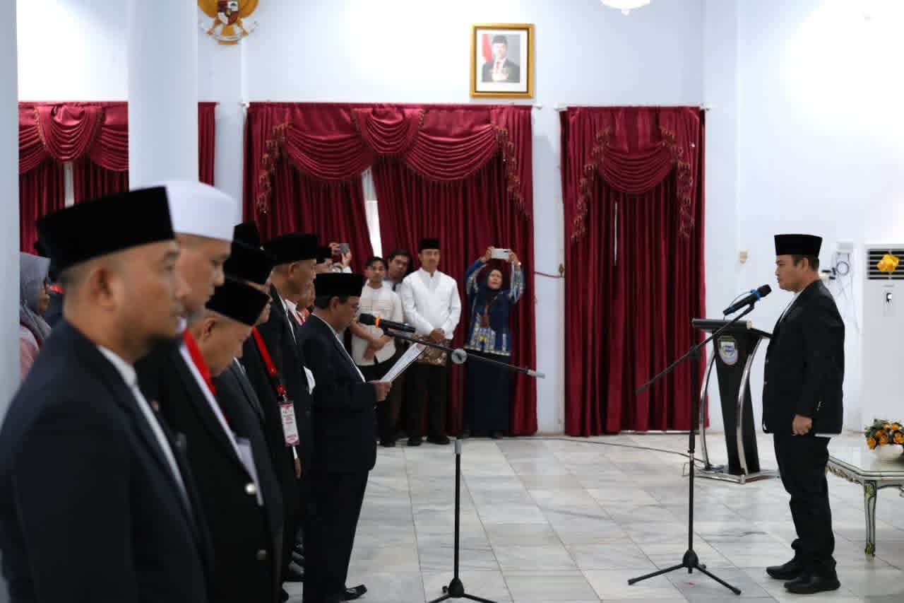 Sekda Seluma Hadiri Pelantikan Dewan Hakim MTQ XXXVII Tingkat Provinsi Bengkulu 2026