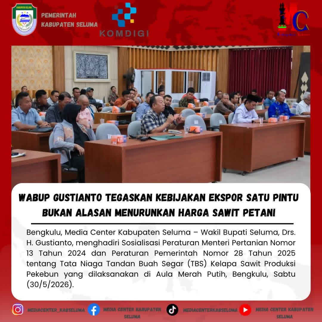 Wabup Tegaskan, Penjualan Satu Pintu Bukan Alasan Turunkan Harga