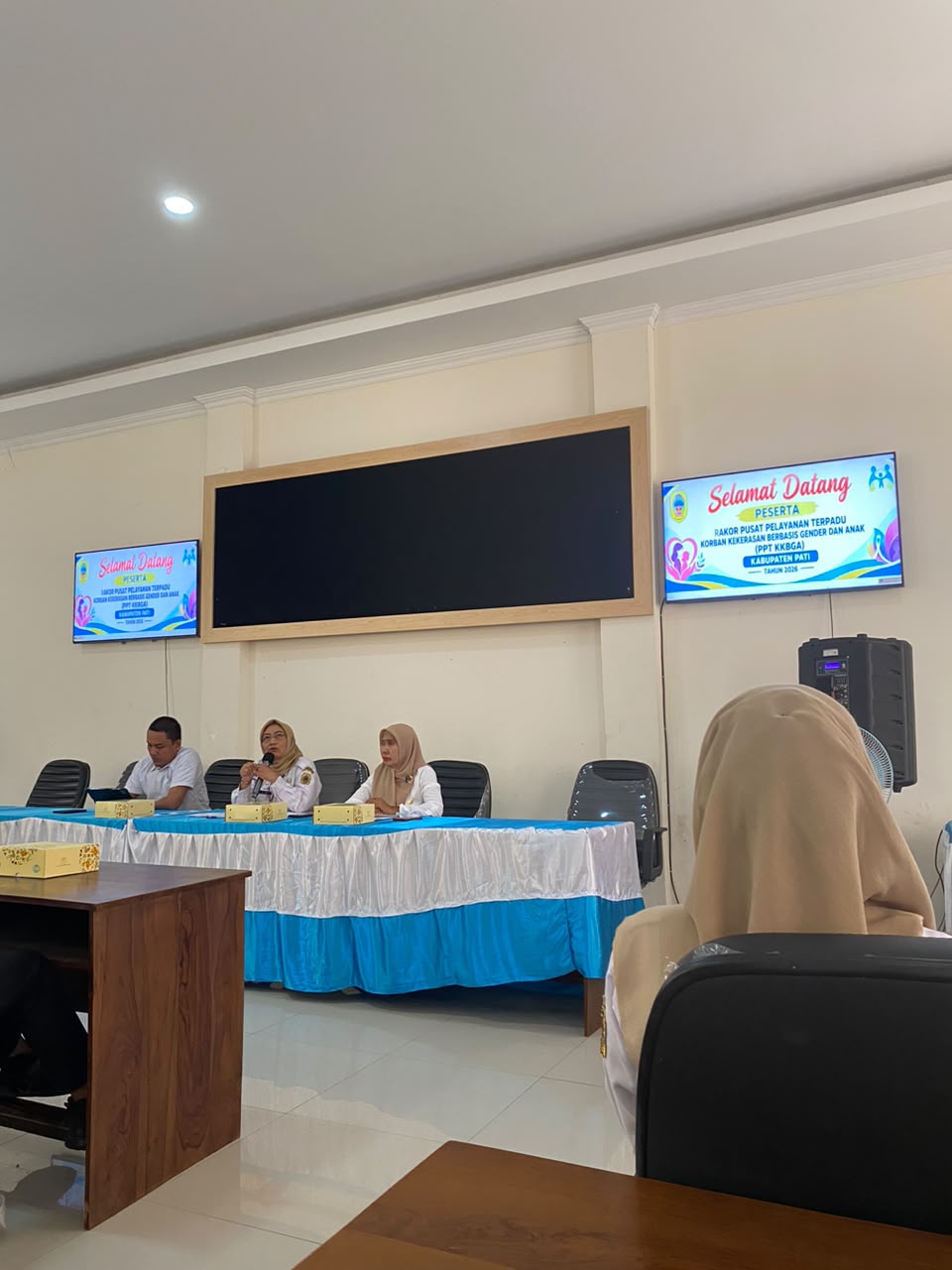 Lapas Kelas IIB Pati Ikuti Rapat Koordinasi Pelayanan Terpadu Korban Kekerasan Berbasis Gender dan Anak