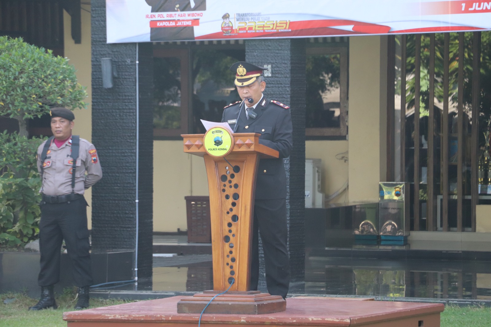 Polres Kendal Gelar Upacara Hari Lahir Pancasila 2026,Berlangsung Aman dan Tertib