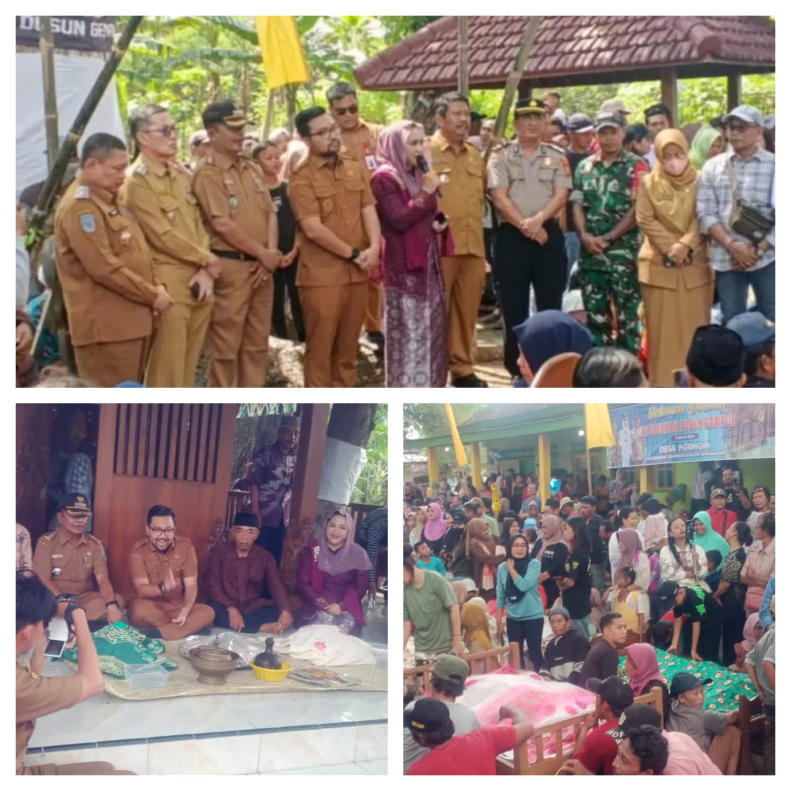 Wujud Syukur Warga Dusun Gempol Desa Ngringin Lestarikan Tradisi Nyadran Bersih Desa