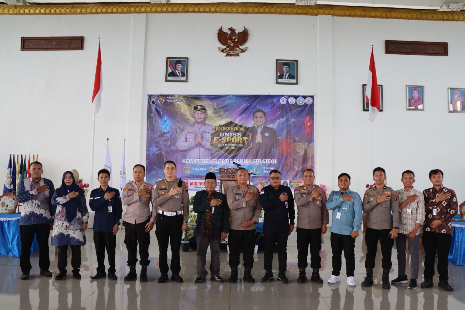 Kolaborasi Polres Kendal dan BEM UNISS Sukses Gelar Turnamen E-Sport