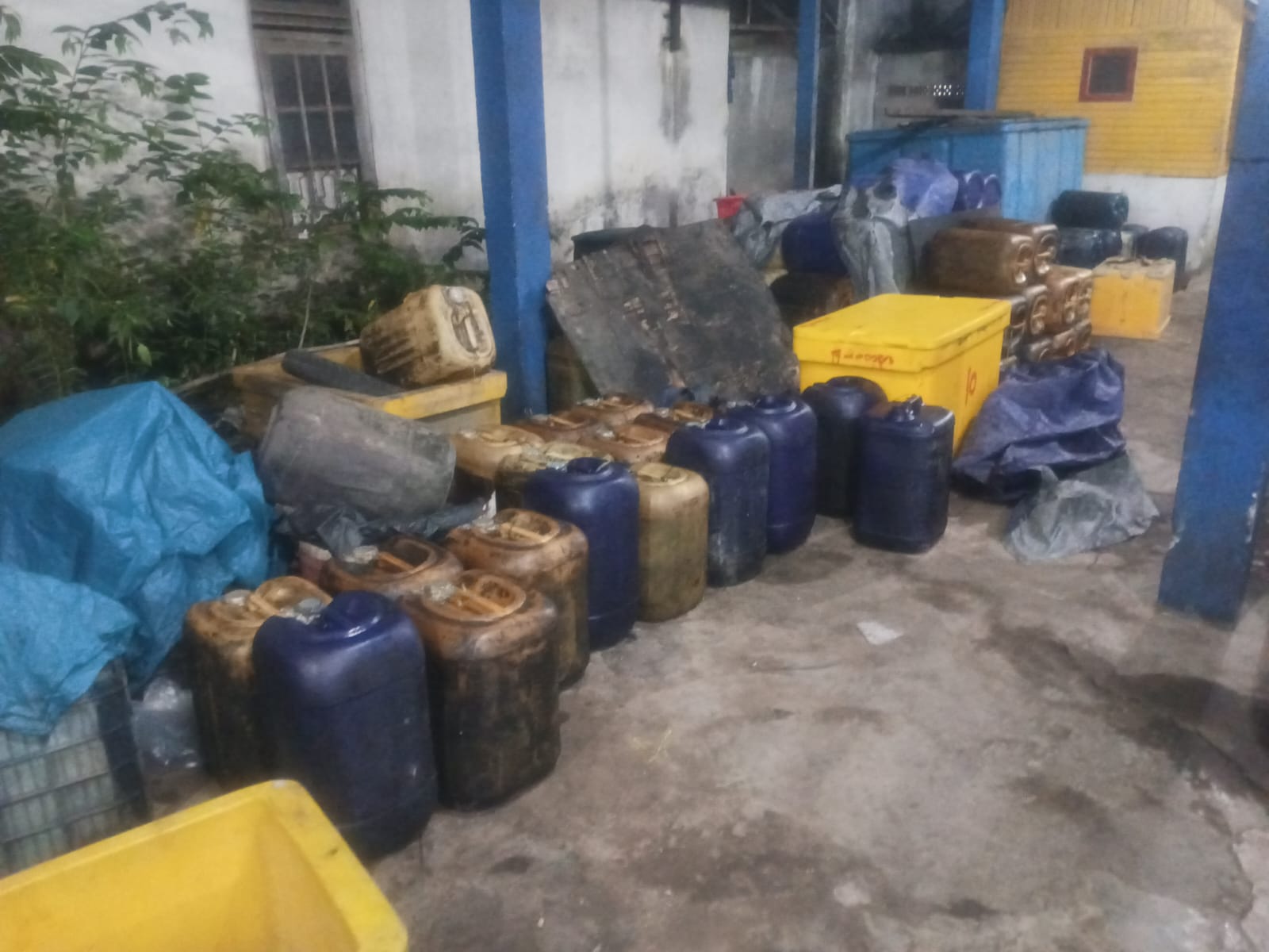 Ribuan liter BBM Bersubsidi Bio solar Berhasil Diungkap Direskrimsus Polda Bengkulu
