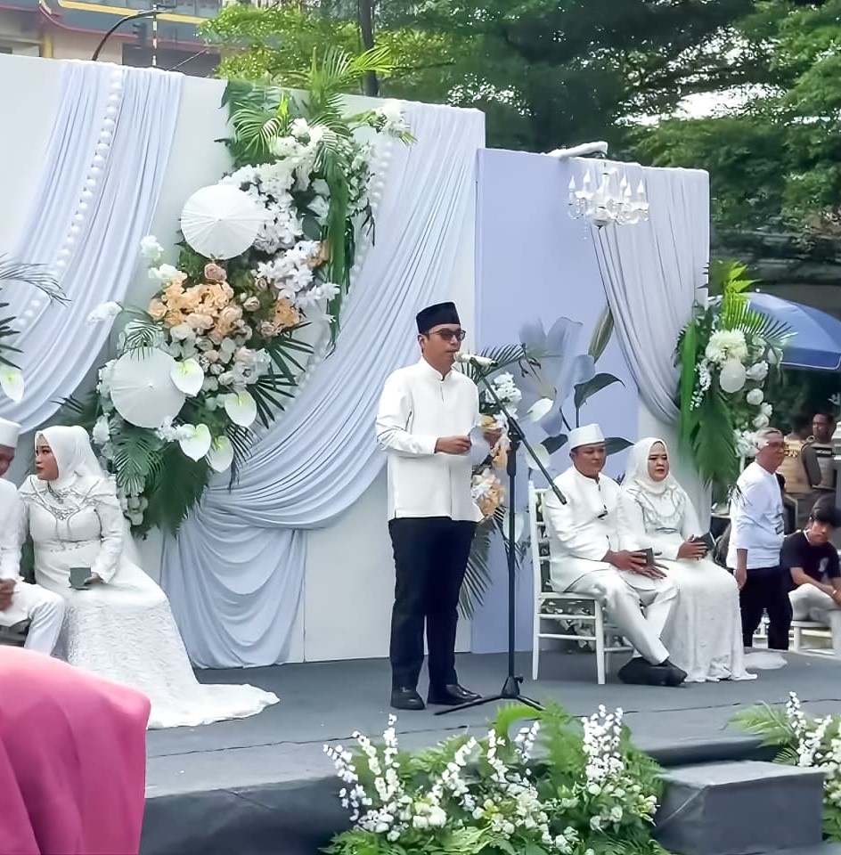 Prosesi Nikah di CFD Medan, Rico Waas: Pentingnya Legalitas Pernikahan