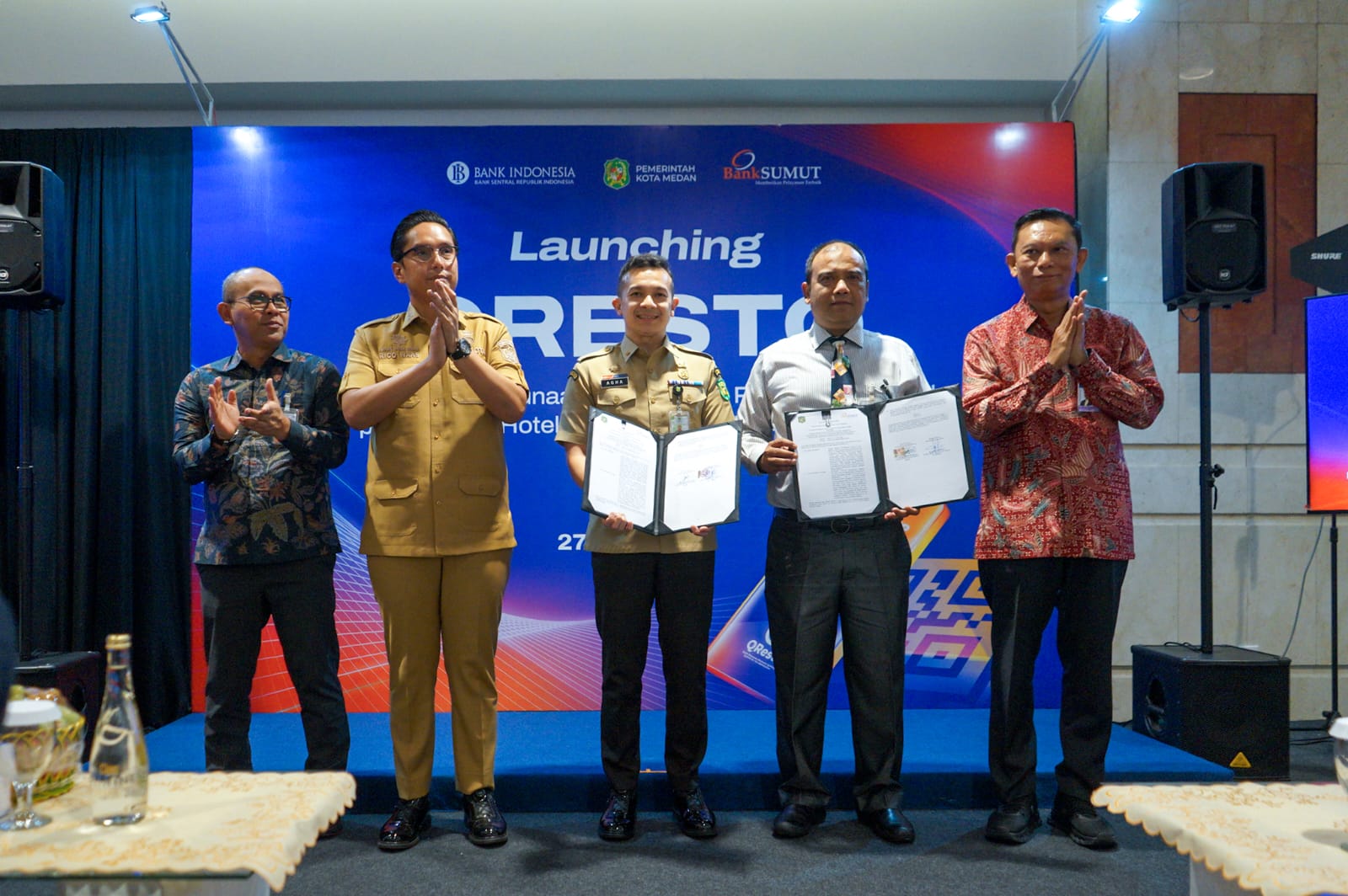 Qresto Resmi Diluncurkan, Pajak Restoran Langsung Masuk Kas Daerah