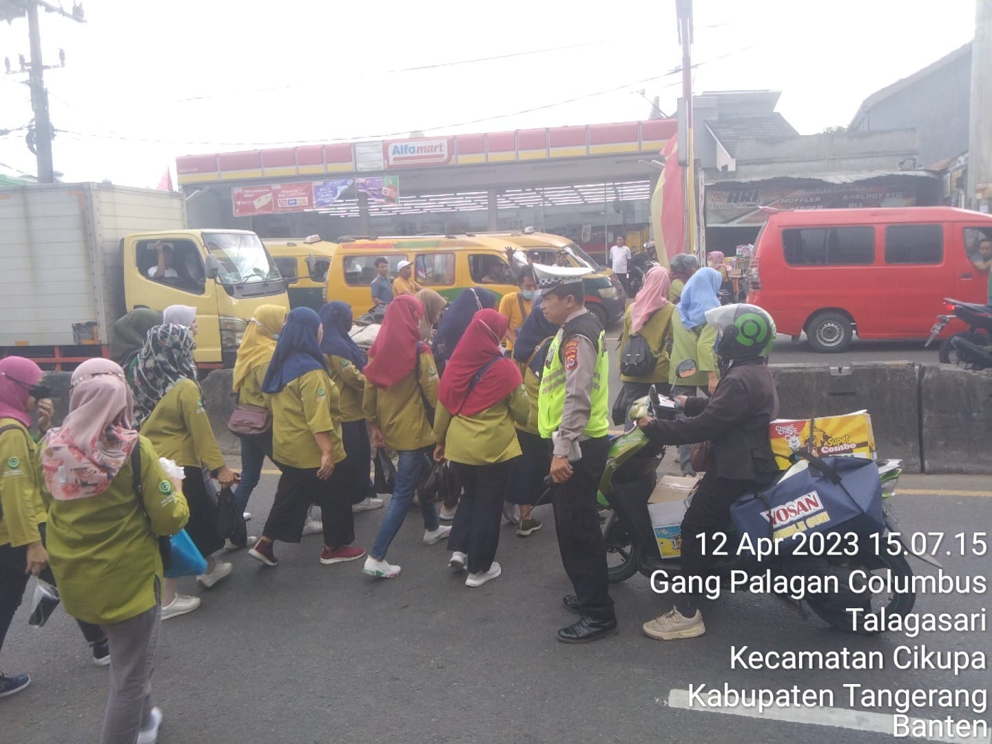 Polsek Cikupa Polresta Tangerang,Gencar Lakukan Kegiatan Protap Sore ...